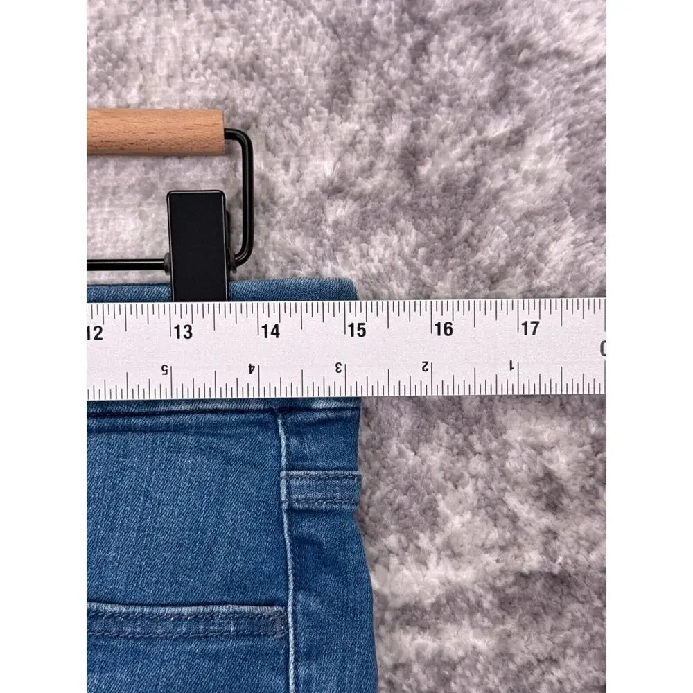 Frank & Eileen Jeans 27 Womens Ankle Slim Raw Hem Denim